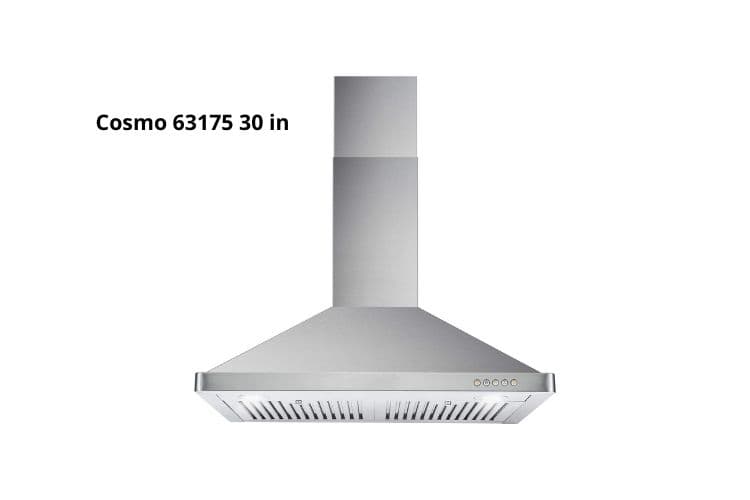 Cosmo 63175 wall mount range hood - self ventilating range hood