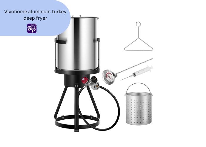 Vivohome aluminum turkey deep fryer review